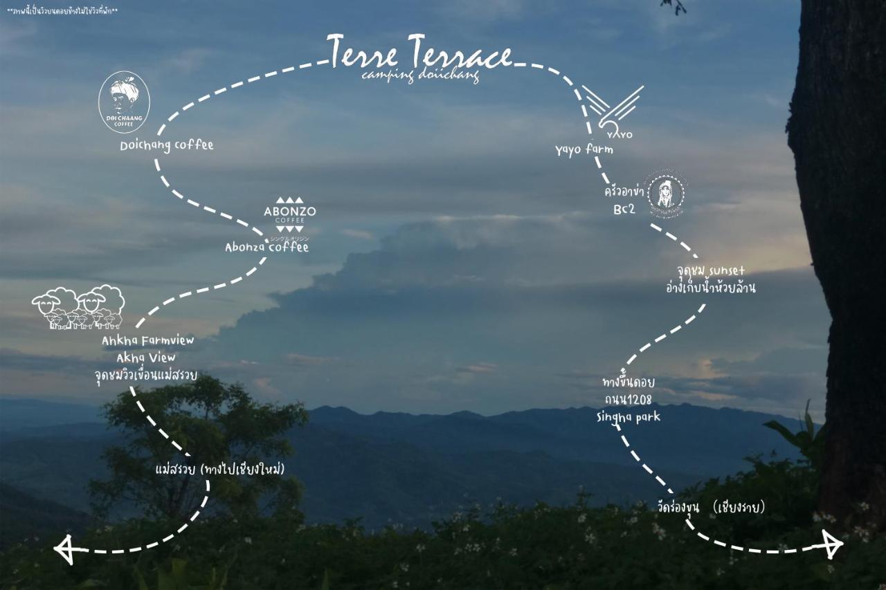 Terre Terrace Glamping - Doichang Ban Huai Khai Luaran gambar